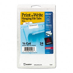Buy Avery Print/Write-On Hanging Tabs