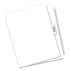 Buy Legal Ring Binder Index Divider Collated Sets, Avery Style, Helvetica Bold