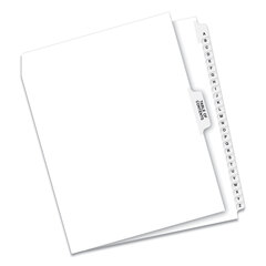 Buy Legal Ring Binder Index Divider Collated Sets, Avery Style, Helvetica Bold