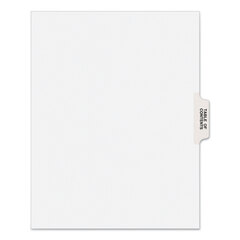 Buy Legal Ring Binder Index Divider Collated Sets, Avery Style, Helvetica Bold