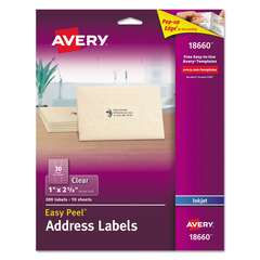 Clear Ink Jet Labels