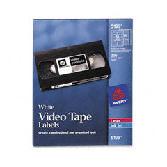 Avery&reg; Self-Adhesive Tape Media Labels