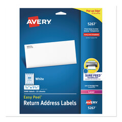 Laser White Mailing Labels