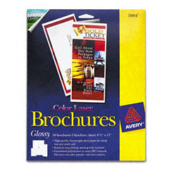 Buy Avery Color Laser Brochure Paper