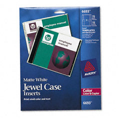 AVE6693 - Avery&reg; Jewel Case Inserts