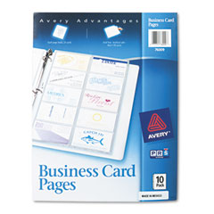 Buy Avery Business Card Pages