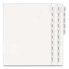 Buy Allstate Style Legal Ring Binder Index Dividers