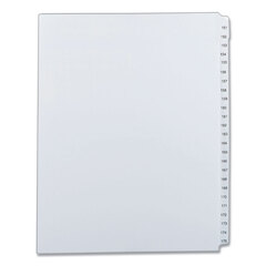Buy Legal Ring Binder Index Divider Collated Sets, Allstate Style, Helvetica Regular