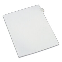 Buy Preprinted Legal Exhibit Index Dividers, Allstate Style, Helvetica Regular Individual Numbers