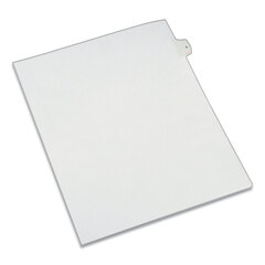 Buy Preprinted Legal Exhibit Index Dividers, Allstate Style, Helvetica Regular Individual Numbers