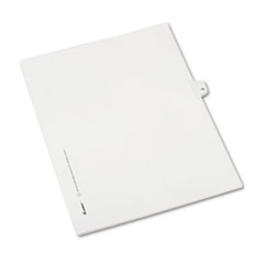 Buy Preprinted Legal Exhibit Index Dividers, Allstate Style, Helvetica Regular Individual Numbers