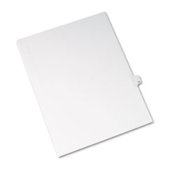 Buy Preprinted Legal Exhibit Index Dividers, Allstate Style, Helvetica Regular Individual Numbers