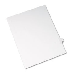 Buy Preprinted Legal Exhibit Index Dividers, Allstate Style, Helvetica Regular Individual Numbers