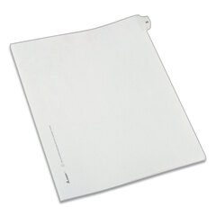 Buy Preprinted Legal Exhibit Index Dividers, Allstate Style, Helvetica Regular Individual Numbers