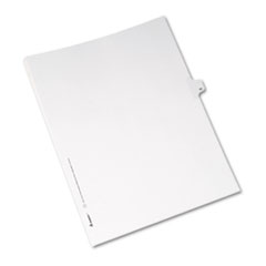 Buy Preprinted Legal Exhibit Index Dividers, Allstate Style, Helvetica Regular Individual Numbers