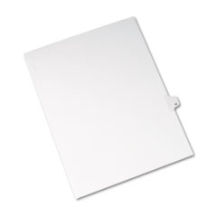 Buy Preprinted Legal Exhibit Index Dividers, Allstate Style, Helvetica Regular Individual Numbers