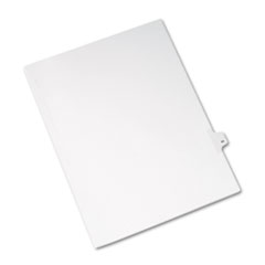 Buy Preprinted Legal Exhibit Index Dividers, Allstate Style, Helvetica Regular Individual Numbers