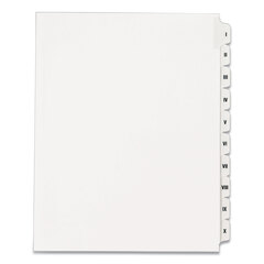 Buy Legal Ring Binder Index Divider Collated Sets, Avery Style, Helvetica Bold