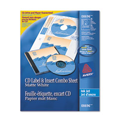 Buy CD/DVD Label and Jewel Case Insert Combo Sheets