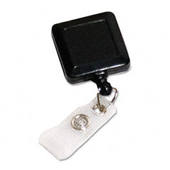 Advantus® Square Retractable ID Reel