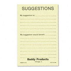 Buy Buddy Products Suggestion Box Cards