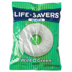 Lifesavers Wint-O-Green Bag