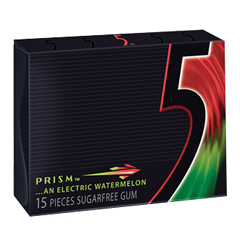 BFVWMW23436 - Wrigley's5 Gum Prism Electric Watermelon