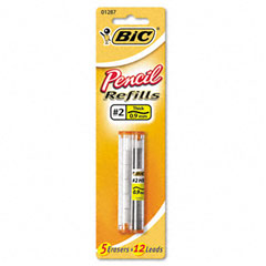 BIC&reg;  Lead and Eraser Refills for Atlantis, Click Master and Velocity Pencils