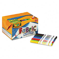 Crayola&reg; Fabric Marker Classpack