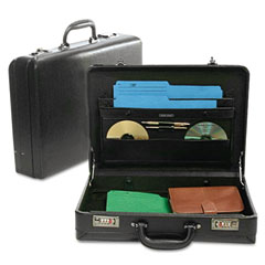 Bond Street, Ltd. Koskin Leather-Look Expandable Attach&eacute; Case