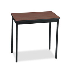 Buy Utility Table with Laminate Top Steel Legs