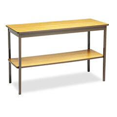 Buy 48 x 18 Utility Table with Bottom Storage Shelf