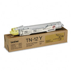 BRTTN12Y - Brother&reg; TN12BK, TN12C, TN12M, TN12Y Toner Cartridge