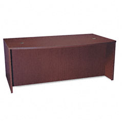 basyx™ BL Laminate Series Bow Front Desk Shell