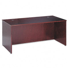 basyx™ BW Veneer Series Rectangular Desk Shell