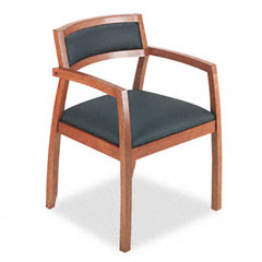 Buy Basyx Wood Guest Chair with Upholstered Back