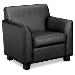 basyz;Black;Club Chair;Leather;Wood Legs