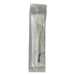 Four-Piece Wrapped Cutlery Kits by Boardwalk