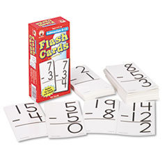 Subtraction Facts Flash Cards