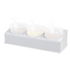3-Crock Condiment Station Kit