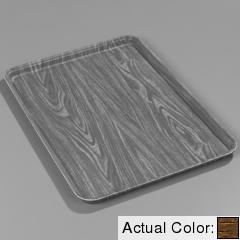 Glassteel Display/Bakery- Wood Grain Pattern Fiberglass Tray