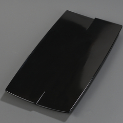CFS3332203CS - Carlisle Rave Rectangular Platter 16 - Black