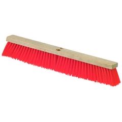 Flo-Pac&reg; Heavy Floor Sweep with Orange Polypropylene Bristles