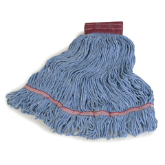 CFS36945414CS - Carlisle Flo-Pac&reg; Large Blue Yarn Mop Head with Red Band