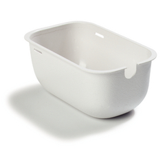 1 Qt Mini-Jar For 38508 Jars 3-31/32", 4-25/32", 2-27/32" - White