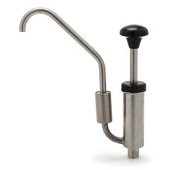 Condiment Pump (Does Not Include Cover) 1-3/4" / 10-1/2" - Stainless Steel