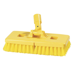Floor Scrub Brush with Stiff Polypropylene Bristles