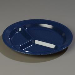 CFS4351235CS - Carlisle Dallas Ware&reg; 3-Compartment Plate