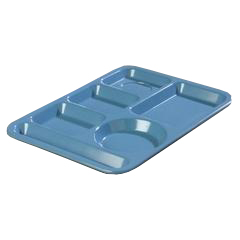 CFS4398192CS - Carlisle Left-Hand Rose Granite Melamine Tray