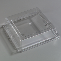 Designer Displayware Cover For 12" Wr Square Plate - Clear